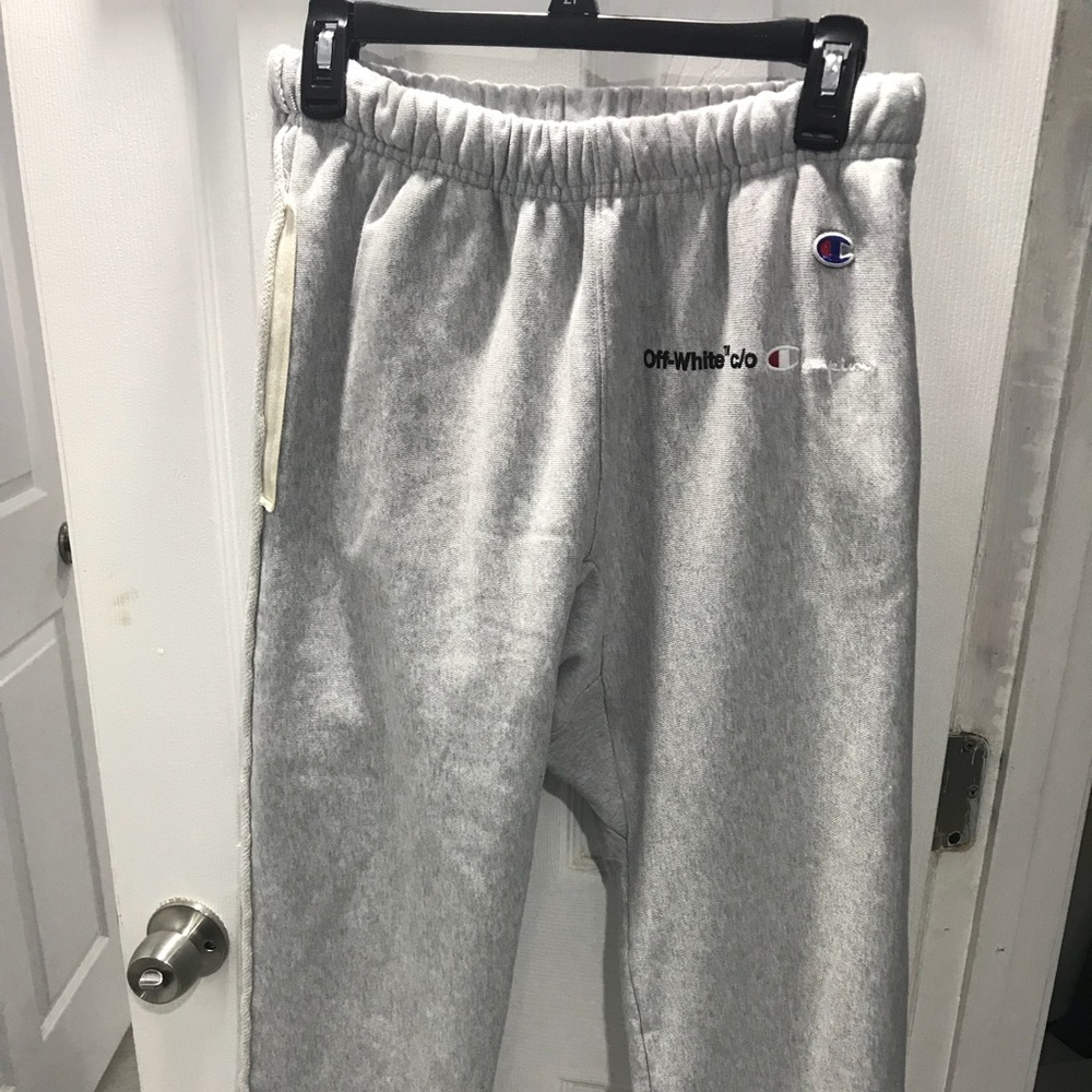 Off- White x Champion Sweatpants